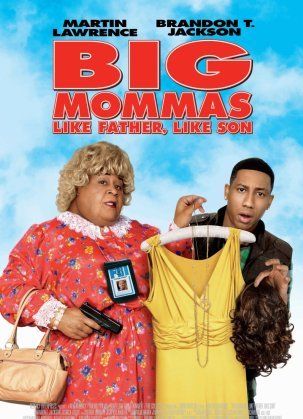 скачать бесплатно материал Большие мамочки: Сын как отец / Big Mommas: Like Father, Like Son (TS-1.36 Гб)